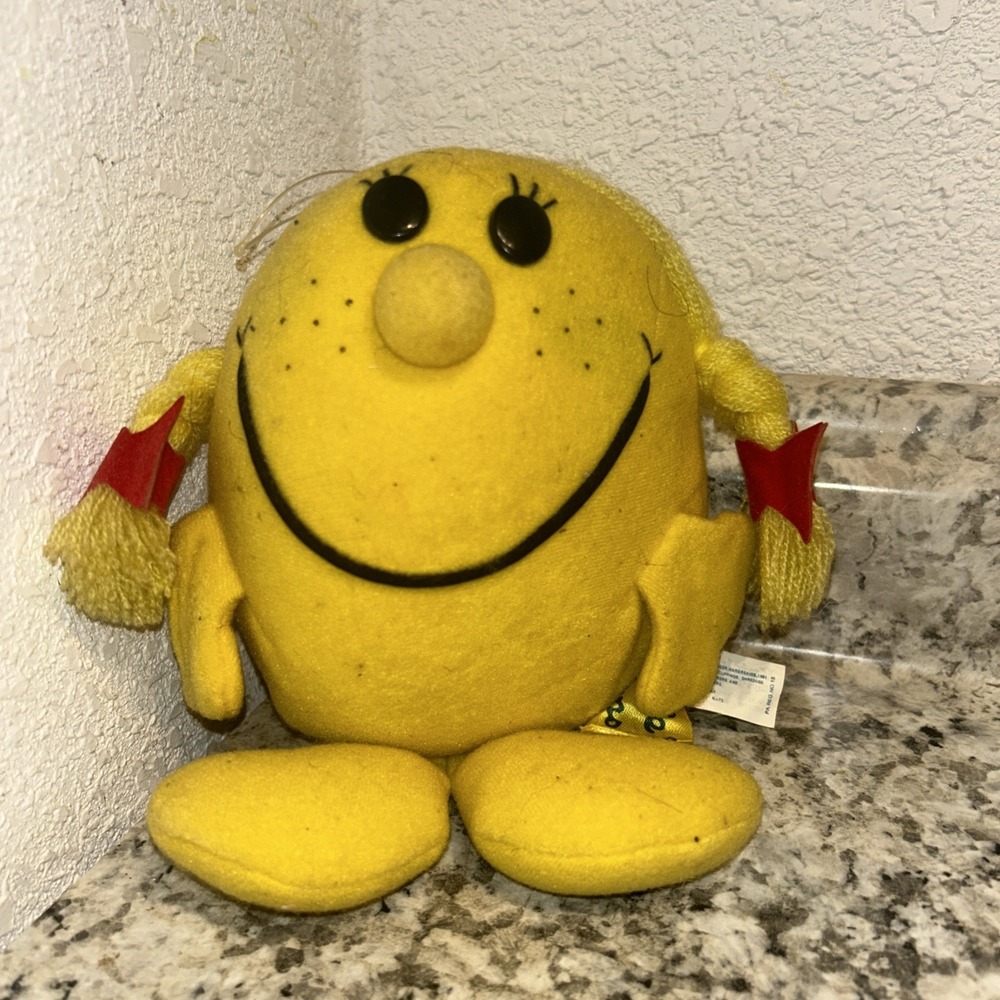 Vintage Knickerbocker‎ Little Miss Sunshine Plush Doll 1981 P2